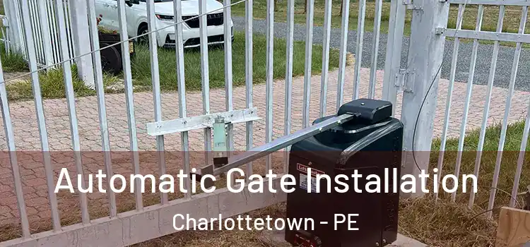 Automatic Gate Installation Charlottetown - PE